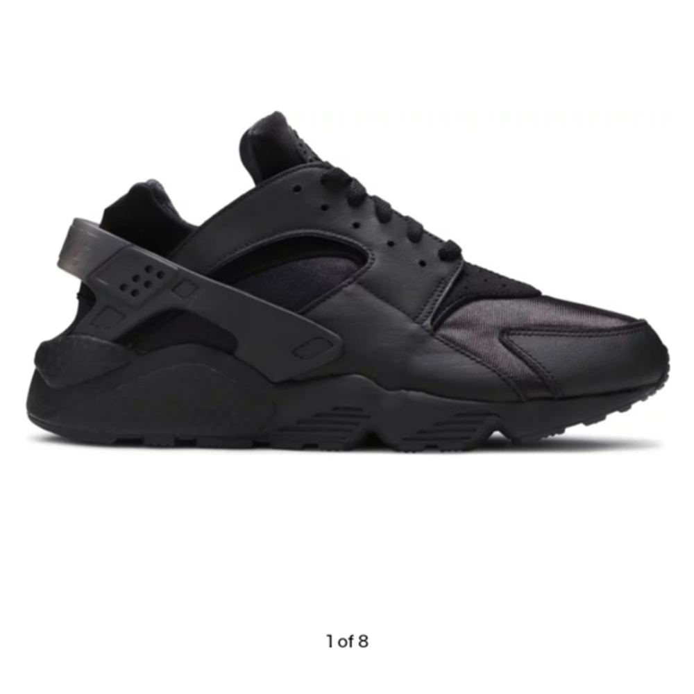 Nike Huarache Triple Black size 10